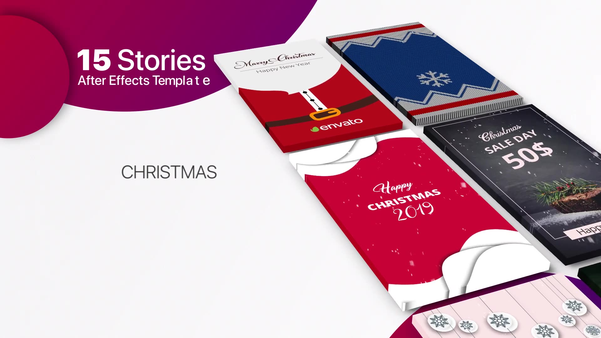 Christmas Instagram Storry Videohive 23036974 After Effects Image 2