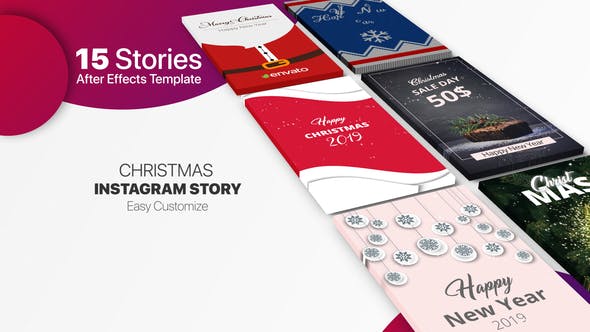 Christmas Instagram Storry - Videohive Download 23036974