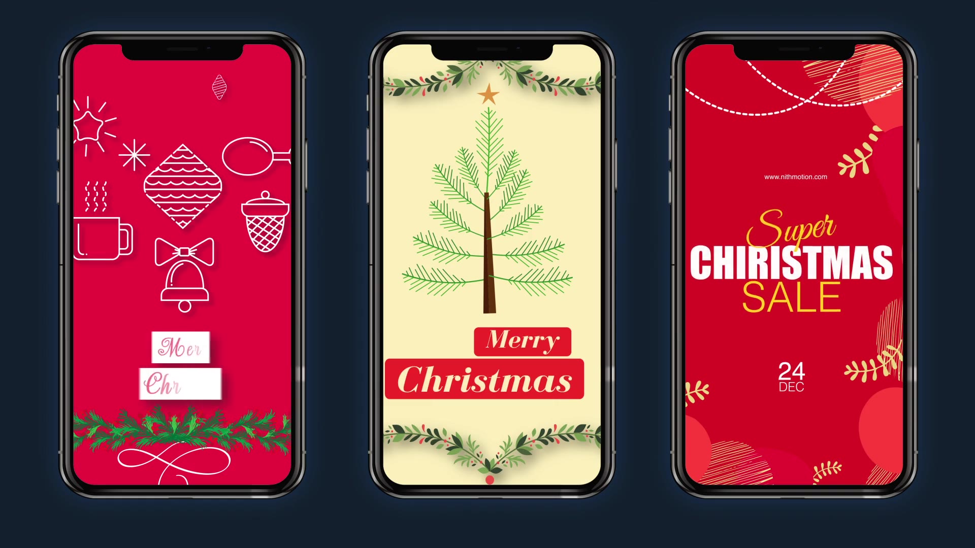 Christmas Instagram Story Pack Videohive 25225168 After Effects Image 7