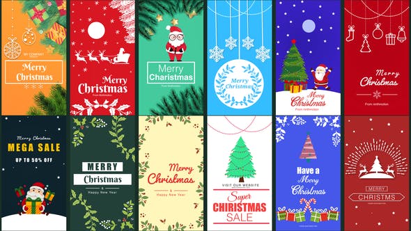 Christmas Instagram Story Pack - Videohive 25225168 Download