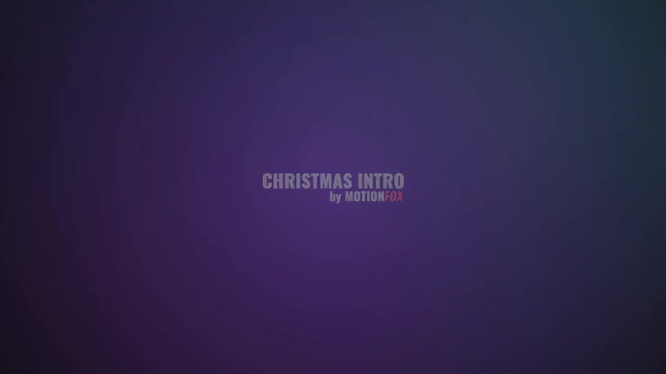 Christmas Intro Videohive 22893198 After Effects Image 2