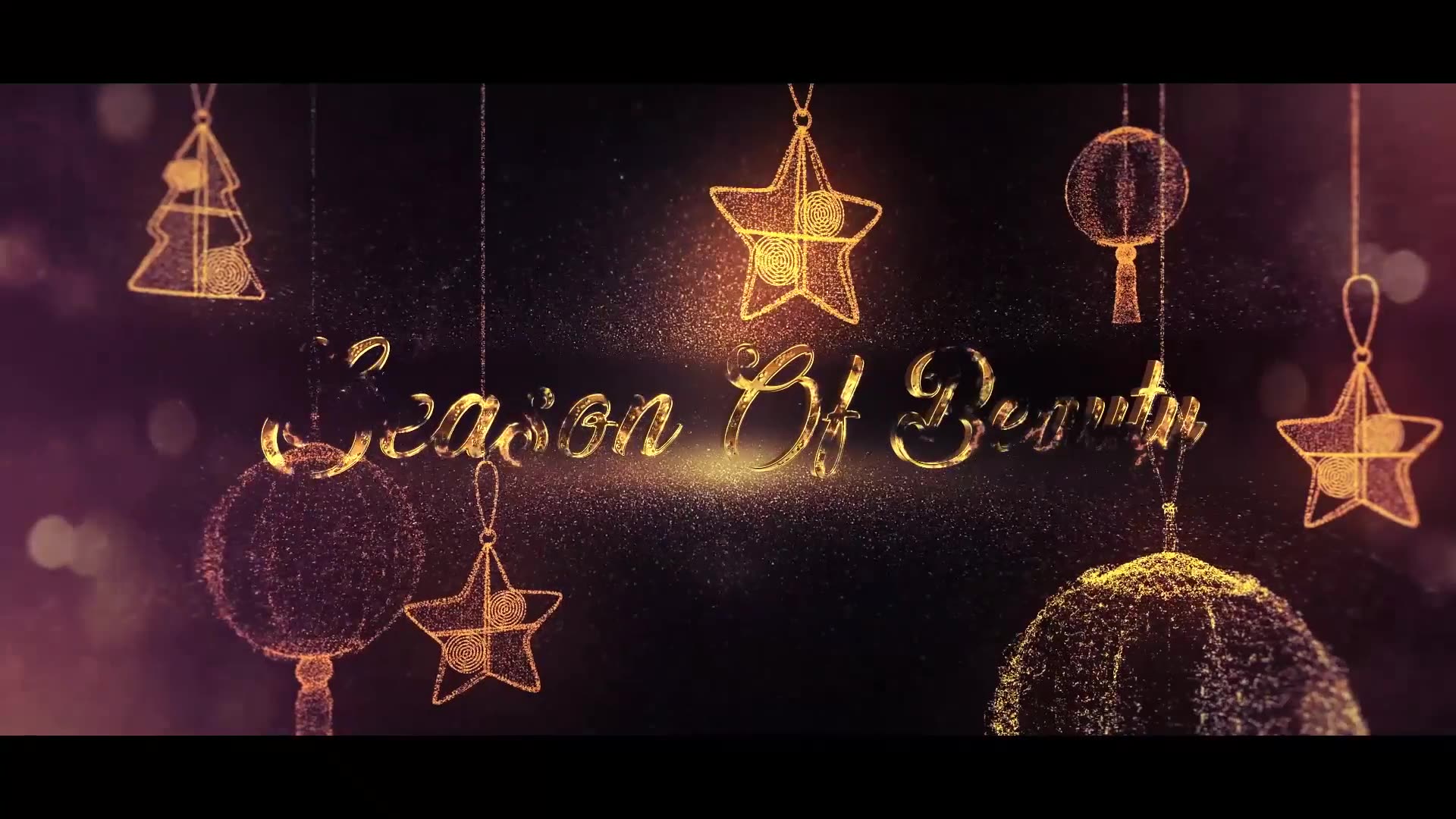 Christmas Intro With Golden Text And Magic Toys Videohive 25328609 After Effects Image 2