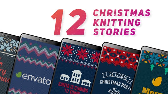 Christmas Knitting Stories - 22882012 Videohive Download