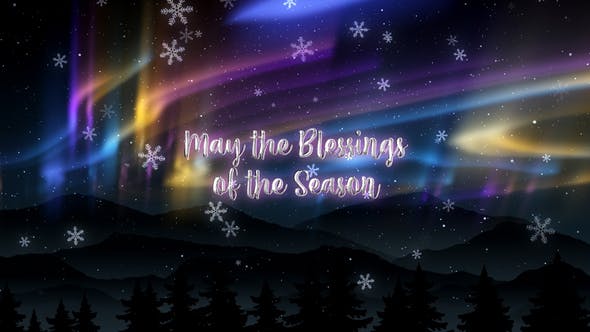 Christmas Lights Greetings - Download 35183028 Videohive