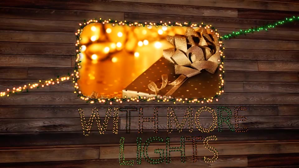 Christmas Lights Letters V2.0 Videohive 13414658 After Effects Image 3