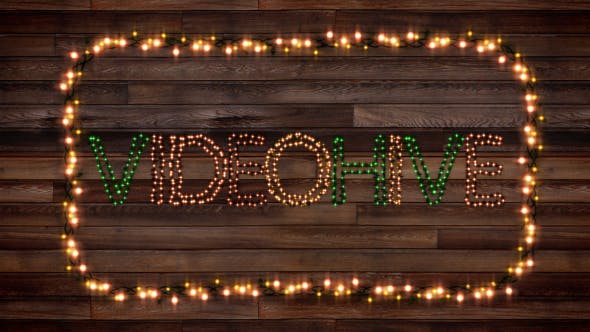 Christmas Lights Letters V2.0 - Download Videohive 13414658