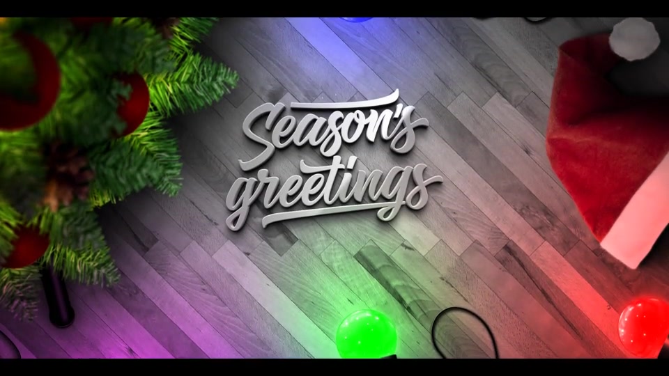 Christmas Lights Logo Reveal Videohive 21052241 After Effects Image 5