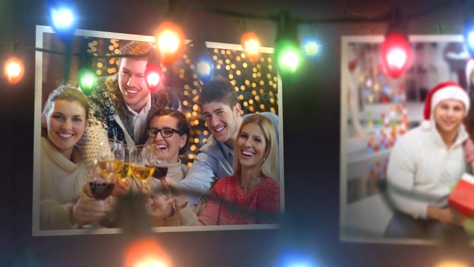 Christmas Lights Logo & Slideshow - Download Videohive 6261740