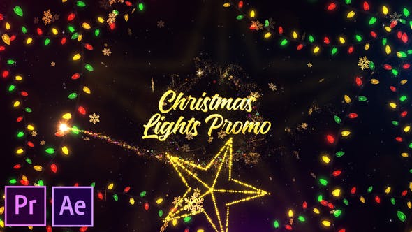 Christmas Lights Promo Premiere Pro - Videohive 29575936 Download