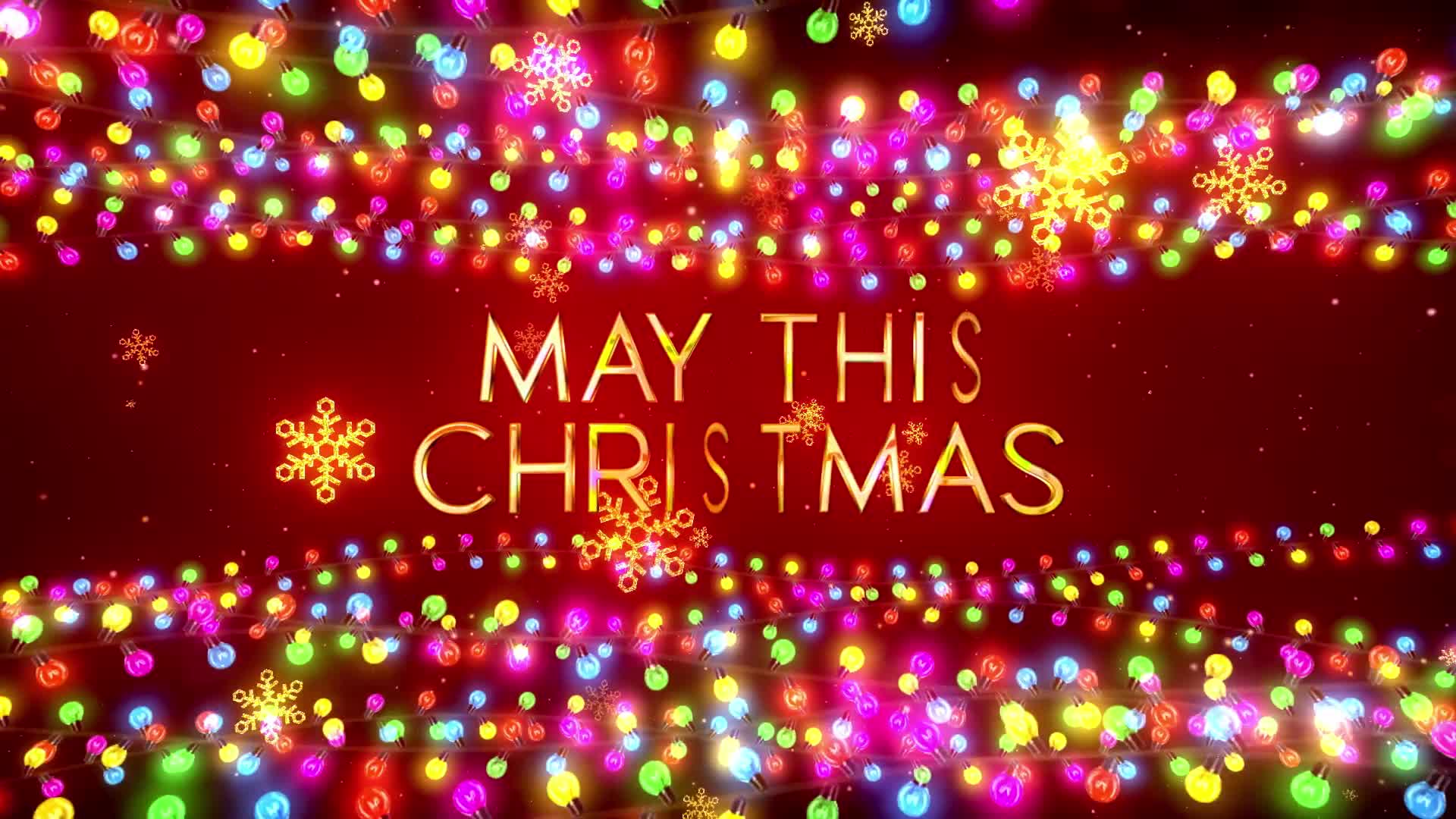 Christmas Lights Wishes Premiere Pro Videohive 29733692 Premiere Pro Image 1