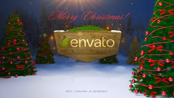 Christmas Logo - 13627657 Download Videohive