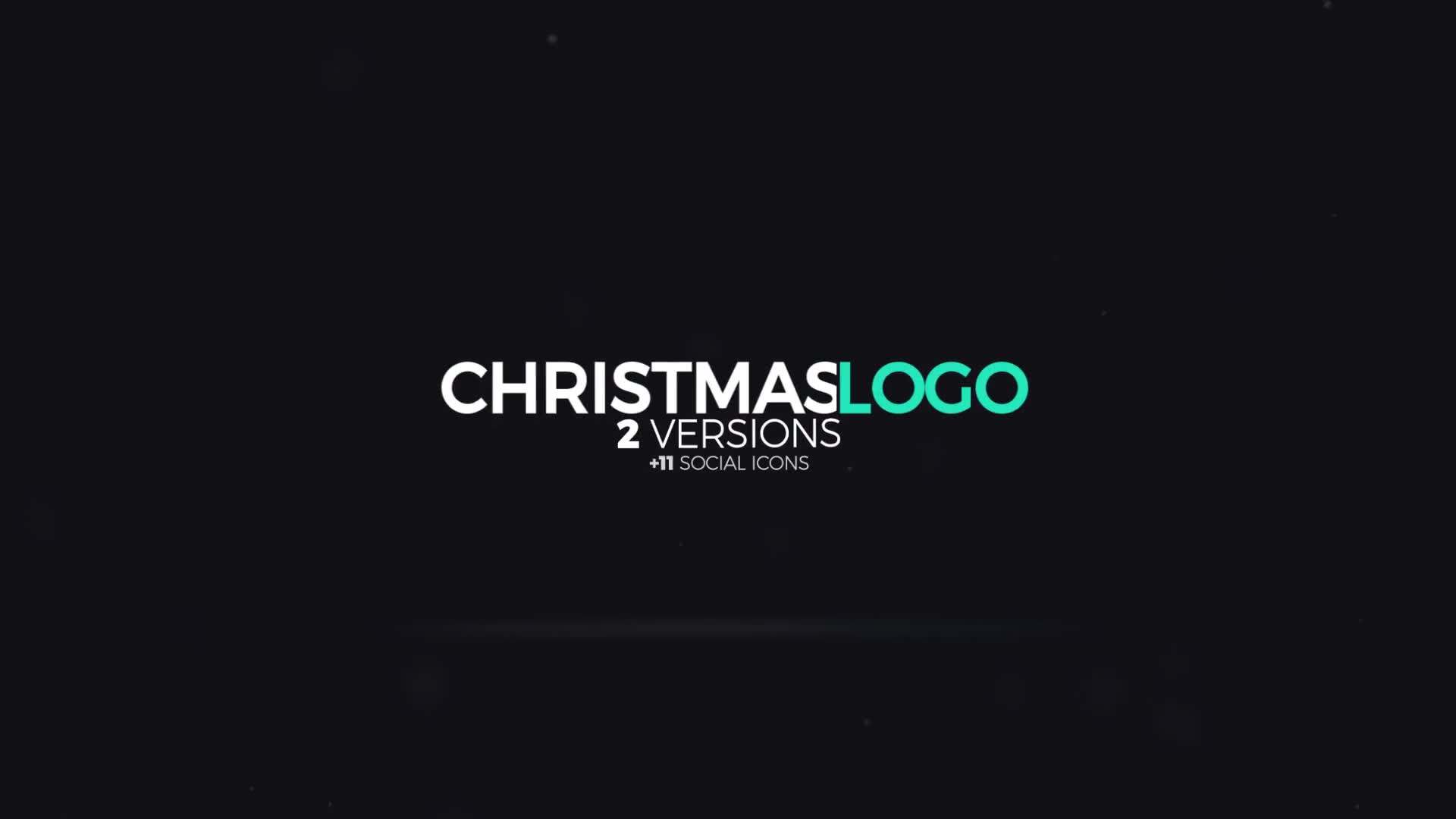 Christmas Logo Videohive 21102728 After Effects Image 1