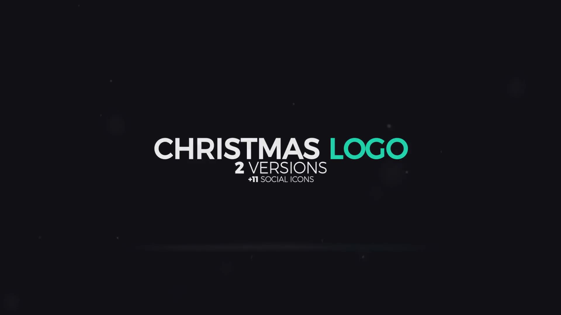 Christmas Logo Videohive 21102728 After Effects Image 2