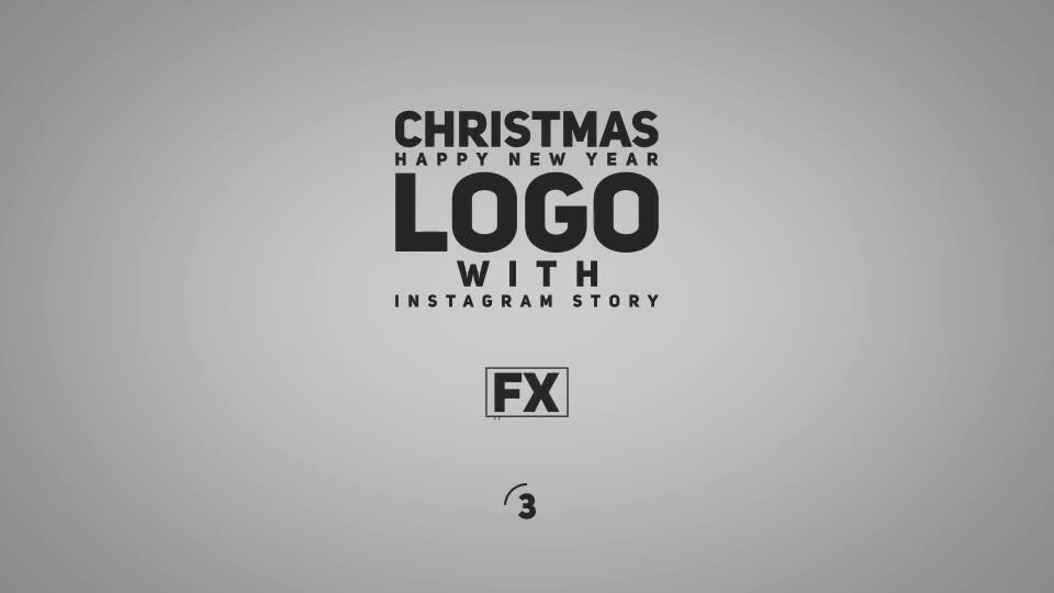 Christmas Logo Videohive 22930797 After Effects Image 1