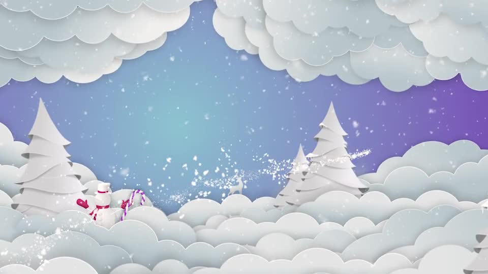 Christmas Logo Magic Snow Videohive 34563366 After Effects Image 1