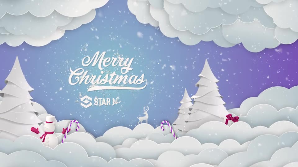 Christmas Logo Magic Snow Videohive 34563366 After Effects Image 2