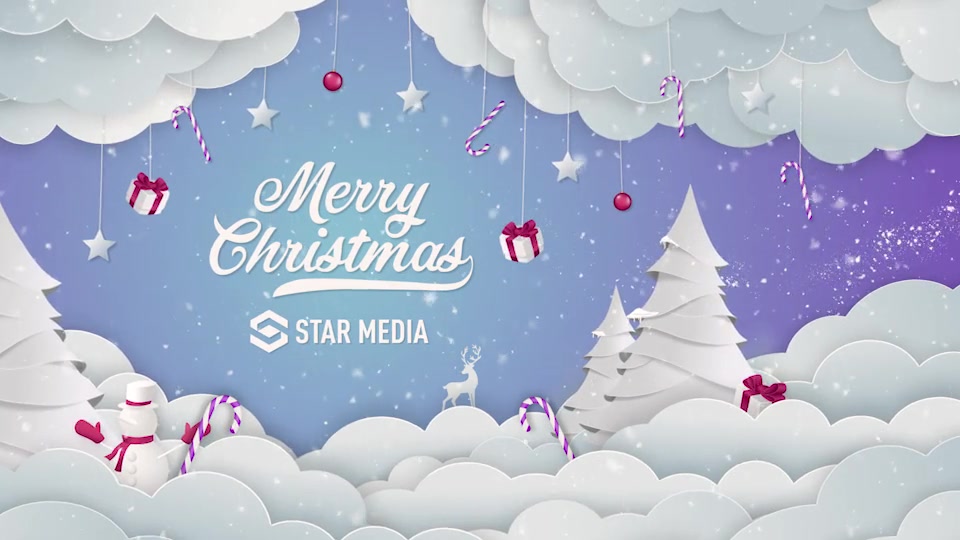 Christmas Logo Magic Snow Videohive 34563366 After Effects Image 4