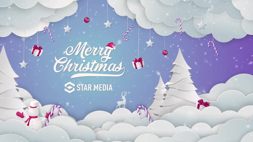 Christmas Logo Magic Snow Videohive 34563366 After Effects Image 5