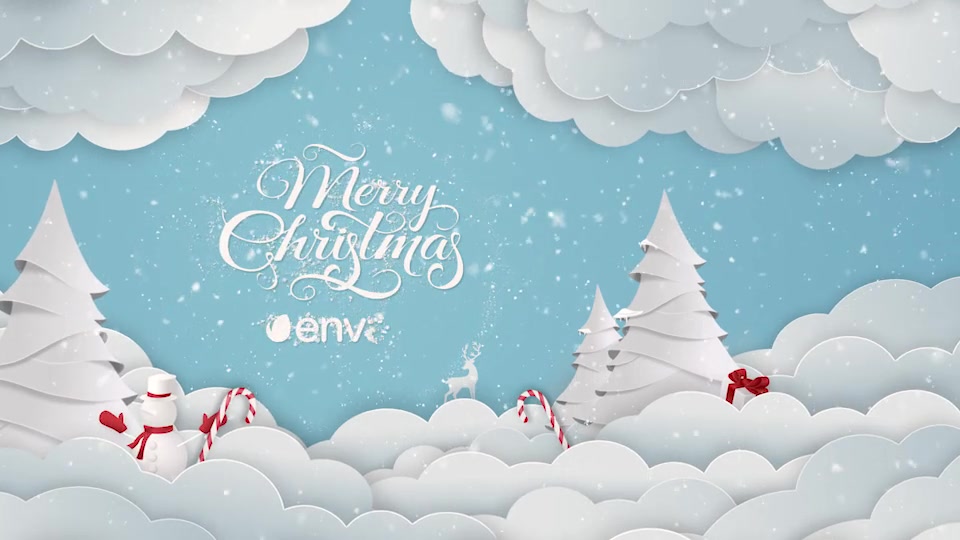 Christmas Logo Magic Snow Videohive 34563366 After Effects Image 7