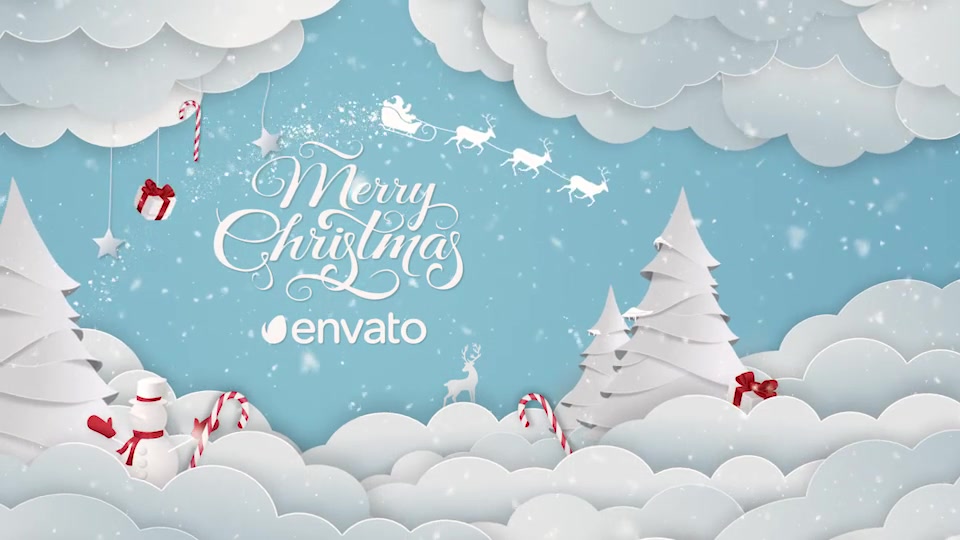 Christmas Logo Magic Snow Videohive 34563366 After Effects Image 8