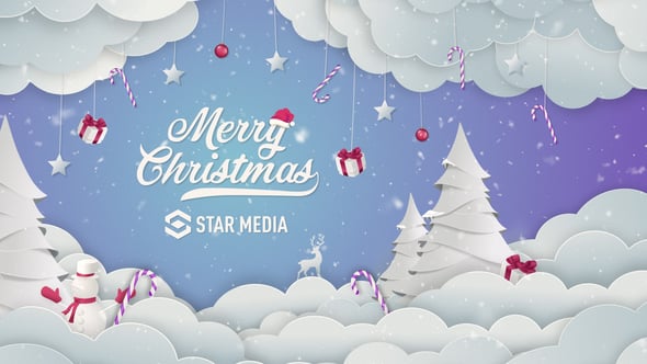 Christmas Logo Magic Snow - Download Videohive 34563366