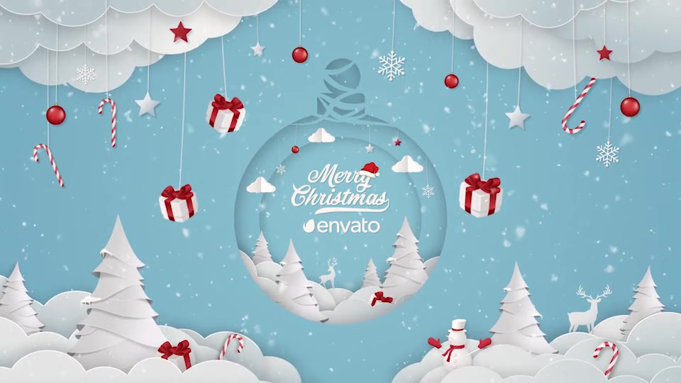 Christmas Logo Magic Winter Videohive 29520016 After Effects Image 3