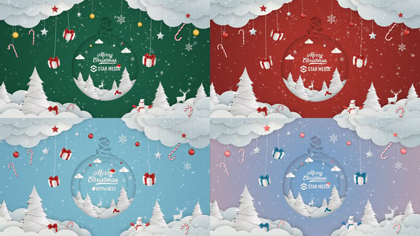 Christmas Logo Magic Winter - 29520016 Videohive Download