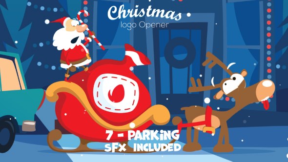 Christmas Logo Opener 7 parking - Download Videohive 19052178