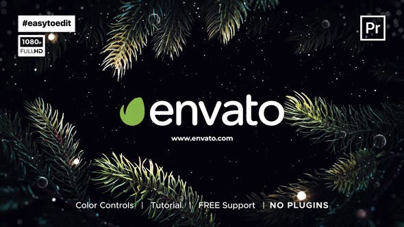 Christmas Logo Opener - Videohive Download 35221065