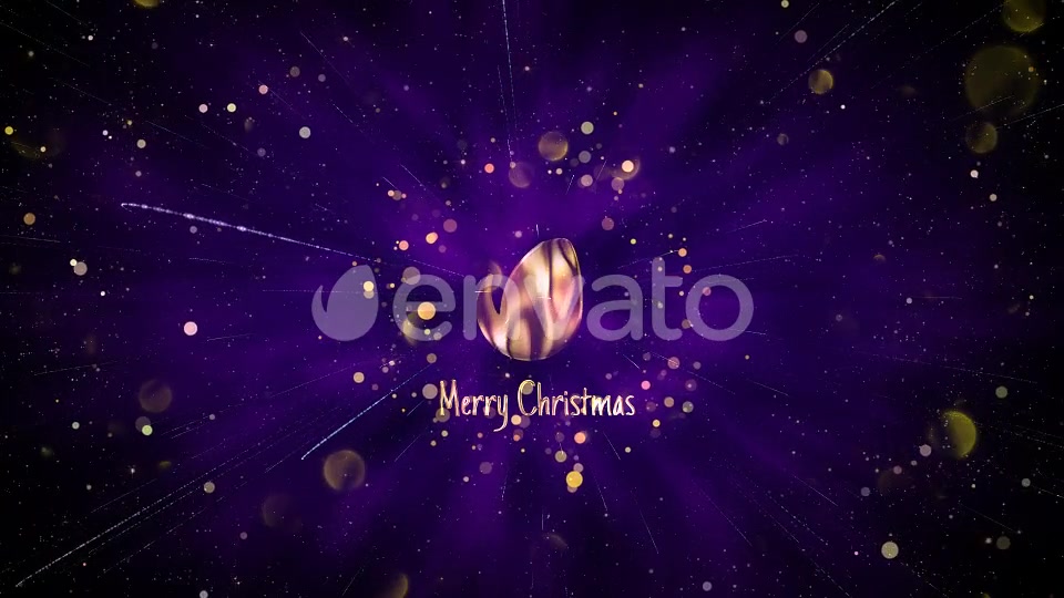 Christmas Logo Performance with Glitter Particles and Bokeh Videohive 23030939 After Effects Image 5