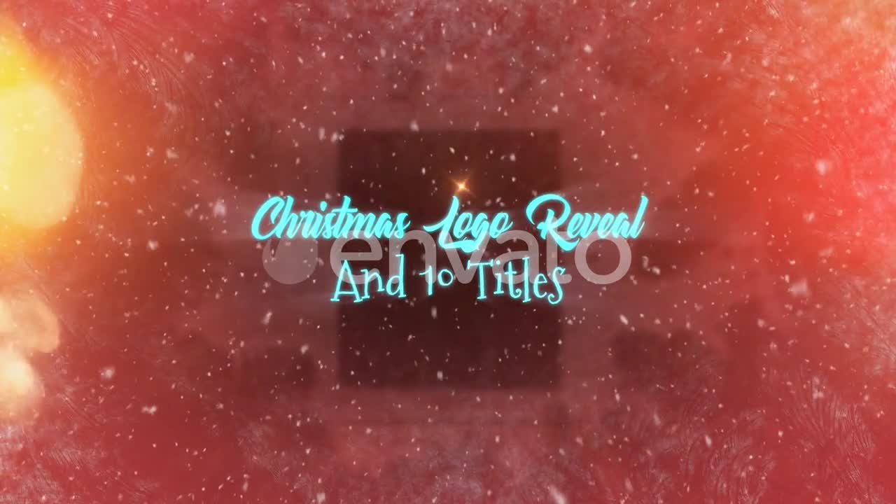 Christmas Logo Reveal & 10 Titles Videohive 22908557 After Effects Image 1