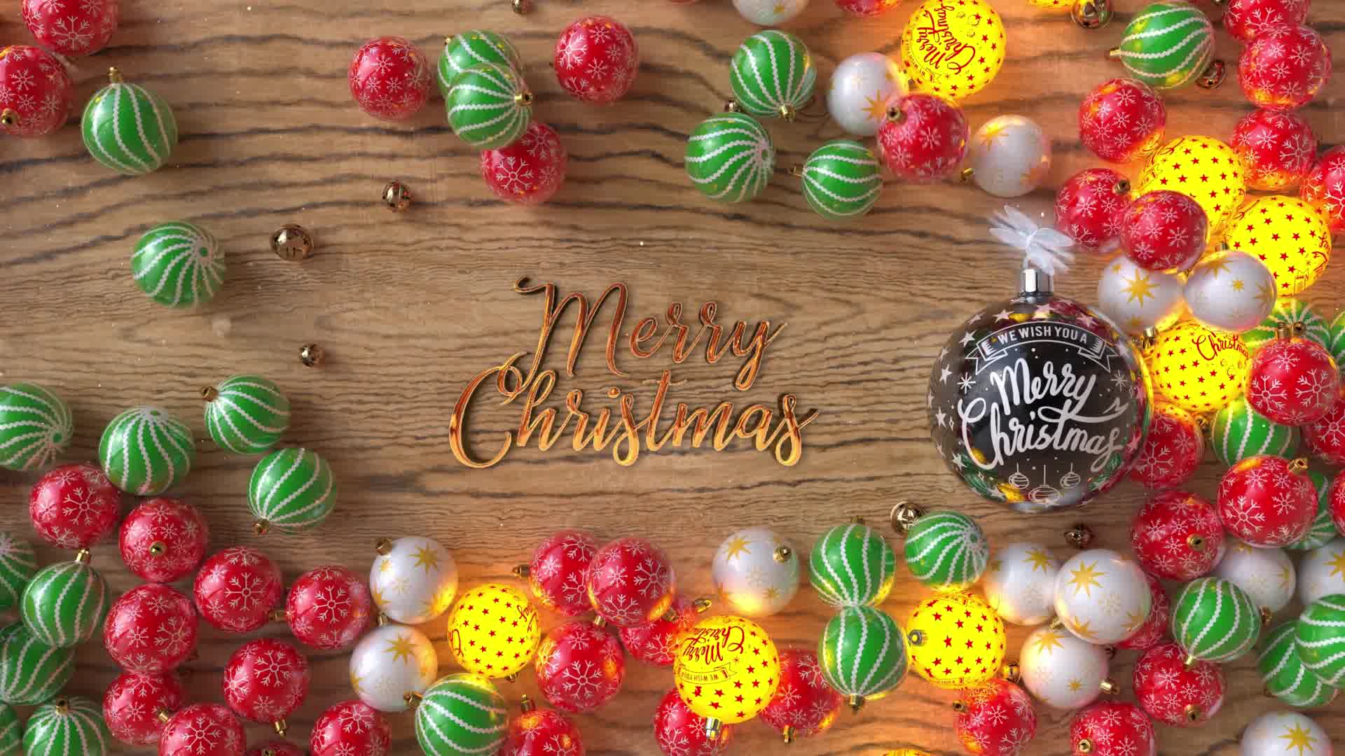 Christmas Logo Reveal Videohive 35120981 After Effects Image 9