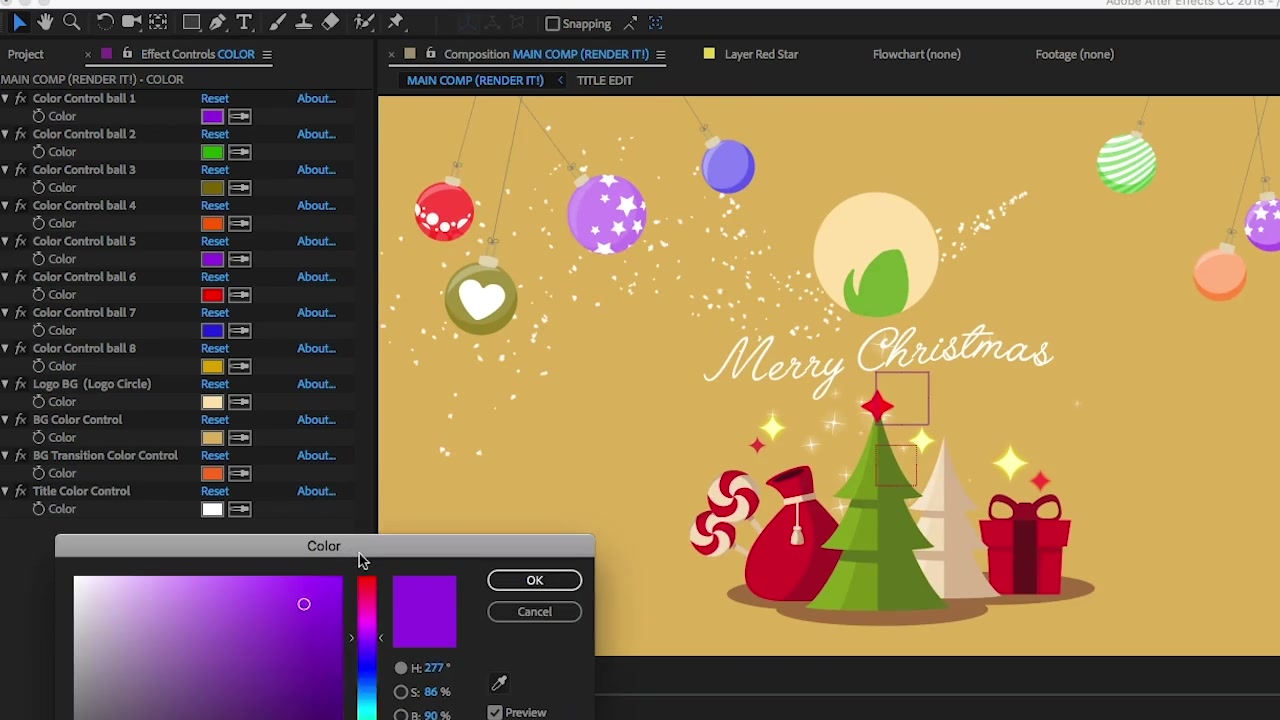 Christmas Logo Videohive 22992100 After Effects Image 4