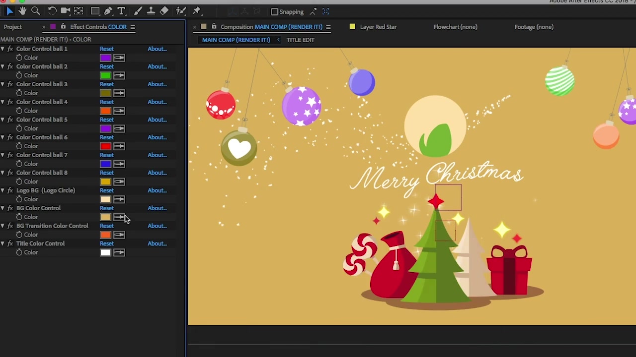Christmas Logo Videohive 22992100 After Effects Image 5