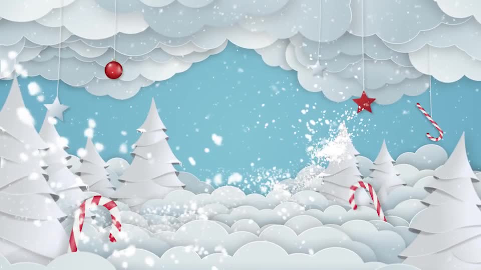 Christmas Logo Winter Snow Videohive 24978089 After Effects Image 1