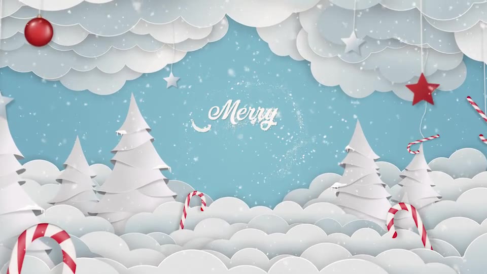 Christmas Logo Winter Snow Videohive 24978089 After Effects Image 2