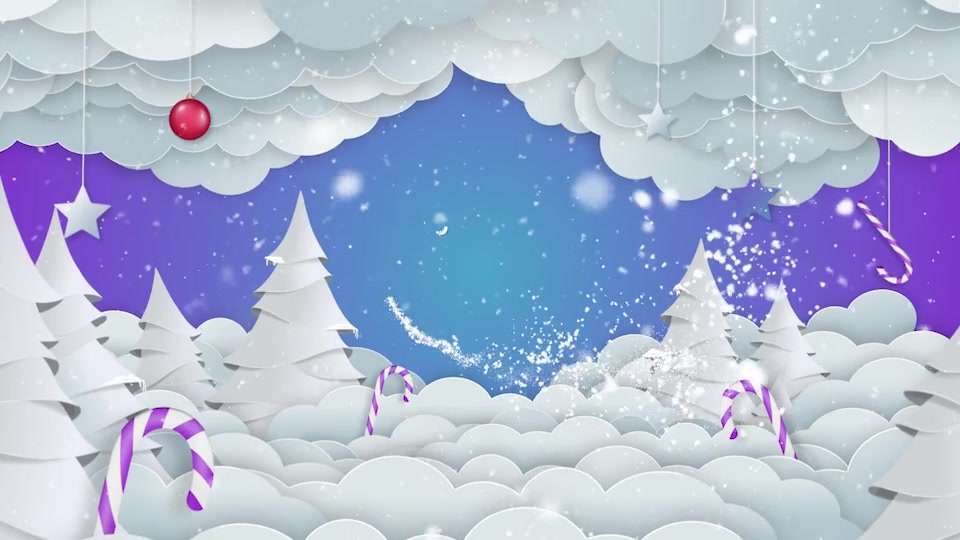 Christmas Logo Winter Snow Videohive 24978089 After Effects Image 6