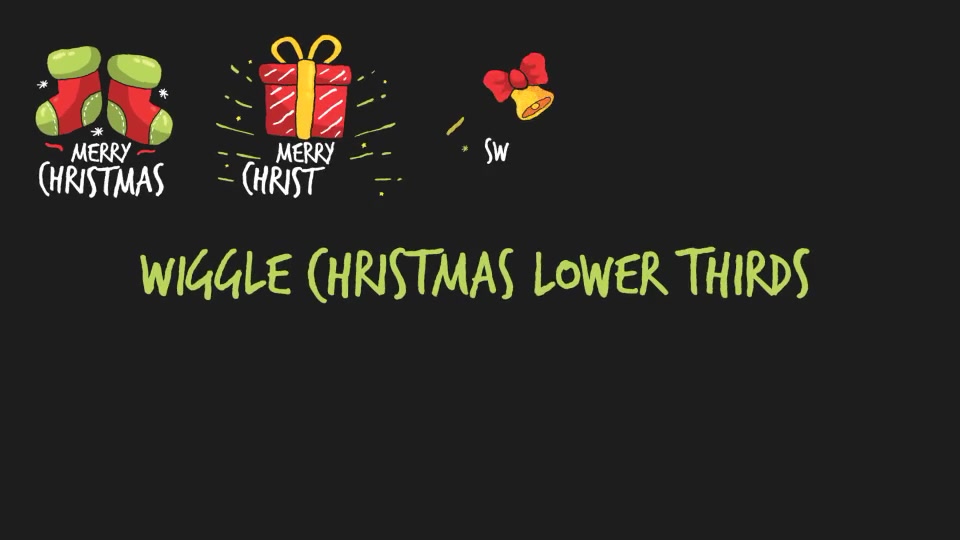 Christmas Lower Thirds Videohive 22910386 After Effects Image 3
