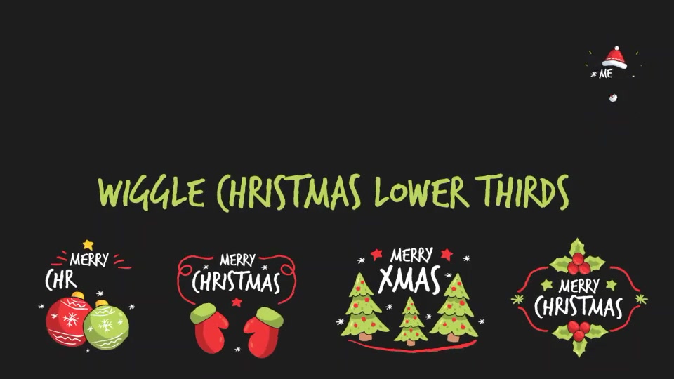 Christmas Lower Thirds Videohive 22910386 After Effects Image 4