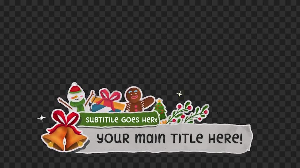 Christmas Lowerthird Videohive 40472386 After Effects Image 1