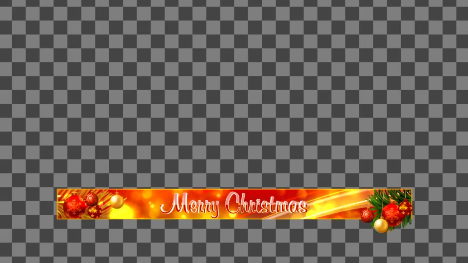 Christmas Lowerthirds and Banners Apple Motion - Download Videohive 18870326