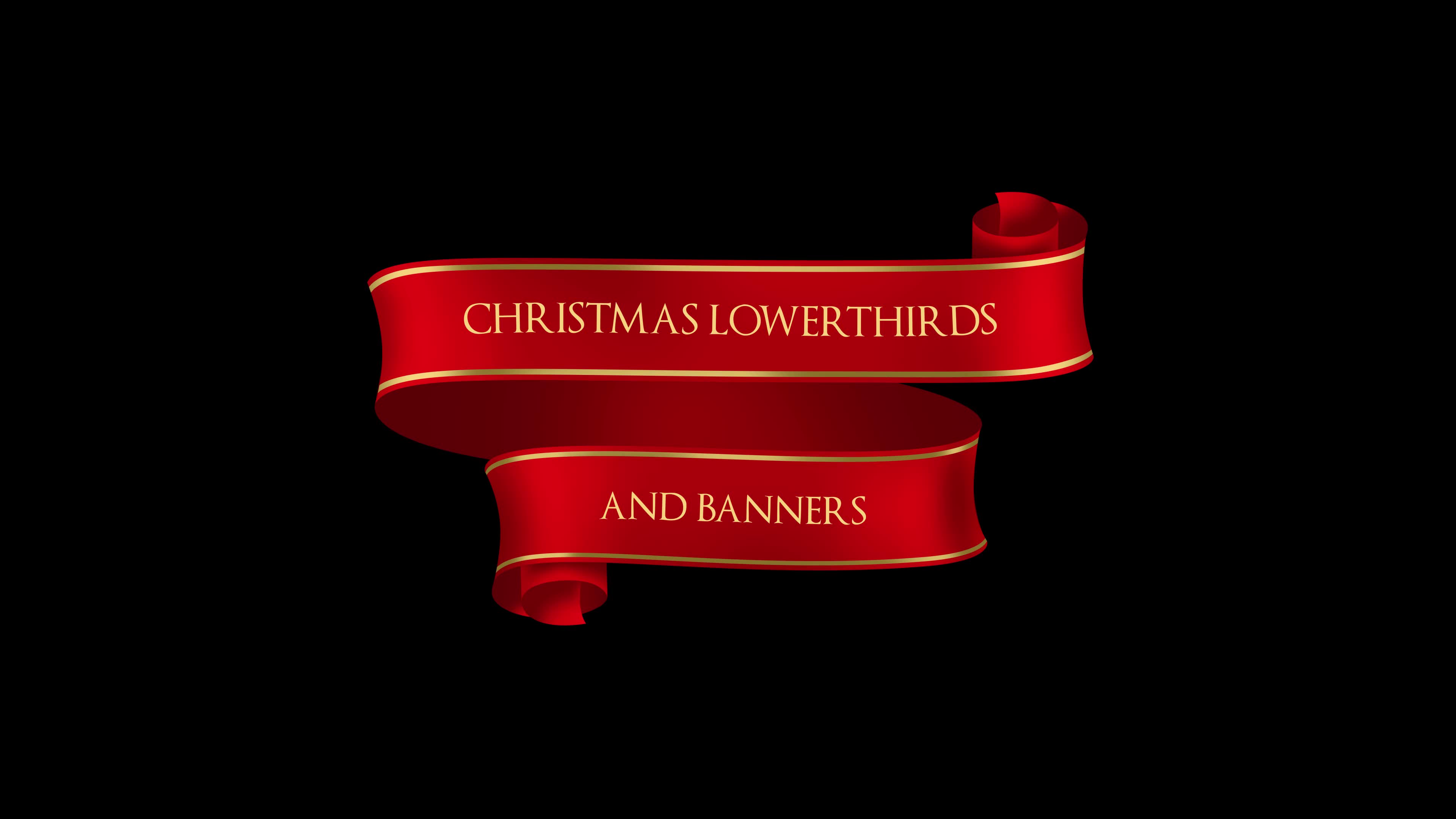 Christmas Lowerthirds and Banners Premiere Pro Videohive 25319265 Premiere Pro Image 2