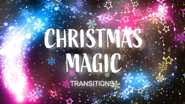 Christmas Magic Transitions - 34911070 Download Videohive