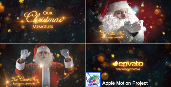 Christmas Memories Slideshow Apple Motion - Download Videohive 21044273