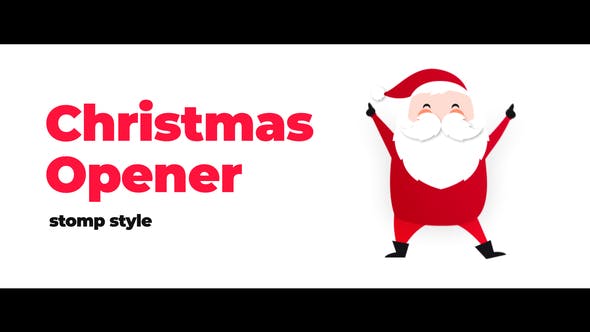 Christmas Modern Stomp Opener - Download 22982843 Videohive