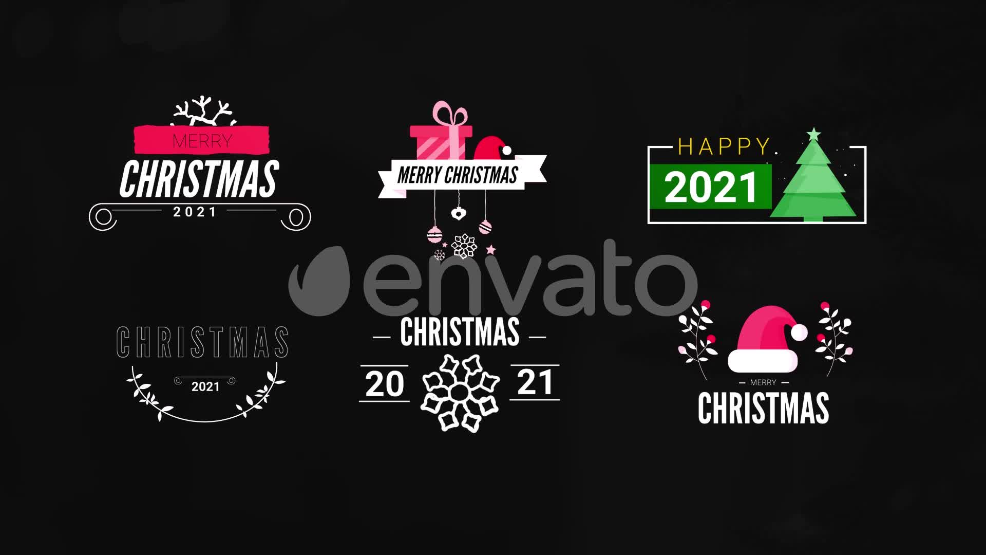 Christmas Motion Titles Videohive 29460570 Apple Motion Image 1