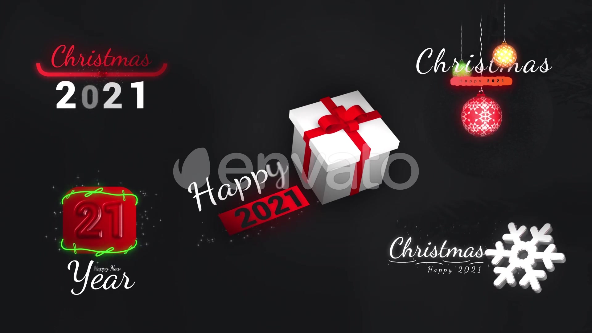 Christmas Motion Titles Videohive 29660176 After Effects Image 10