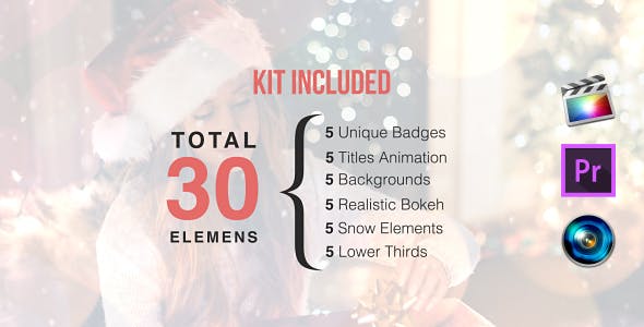 Christmas Must Have Kit // Merry Christmas Pack - 19176789 Download Videohive