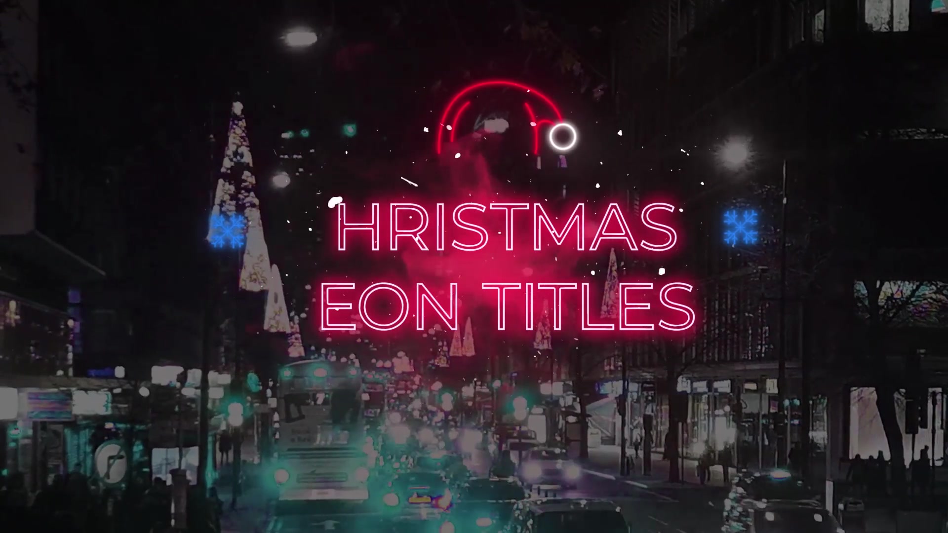 Christmas Neon Titles || DaVinci Resolve Videohive 35372455 DaVinci Resolve Image 3