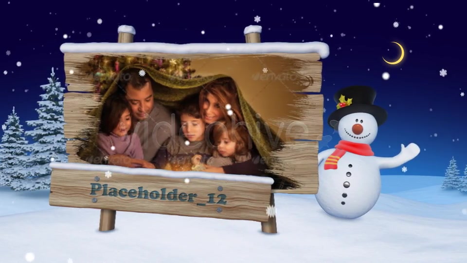 Christmas & New Year Gallery Winter Video Displays Videohive 6289662 After Effects Image 11